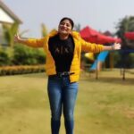 Sandipta Sen Instagram - MY HAPPY DANCE😃..After receiving the reactions from the audience for Shikarpur streaming on zee5 Thank you everyone ❤️ @zee5_bangla @nirjhar.m