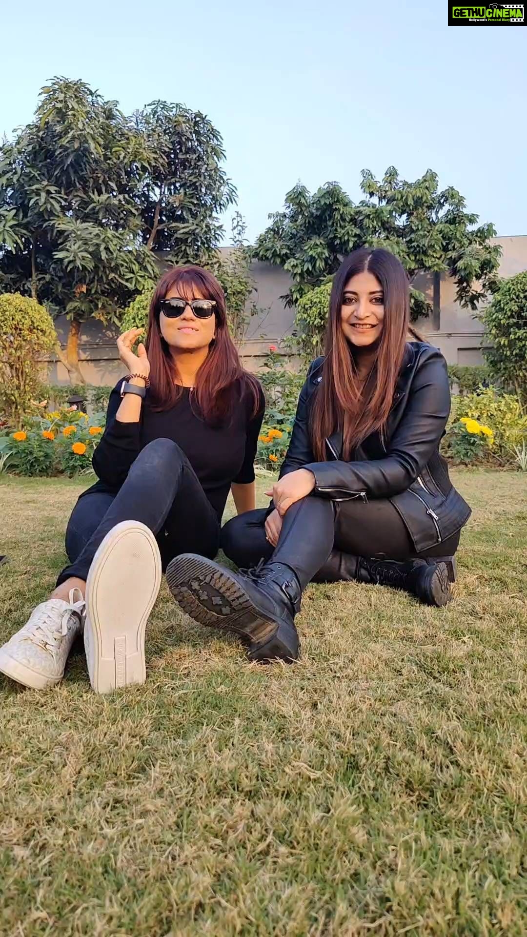Sandipta Sen Instagram - Reel with the birthday girl π@ria_instaworld β€οΈwish all the happiness in life π stay blessed didi..love you ππππ Anushka Garden and Resort