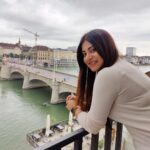 Sandipta Sen Instagram - The fall 🍁and me❤️ #throwback #roombalcony #throwbackmemories Basel, Switzerland