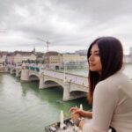 Sandipta Sen Instagram - The fall 🍁and me❤️ #throwback #roombalcony #throwbackmemories Basel, Switzerland