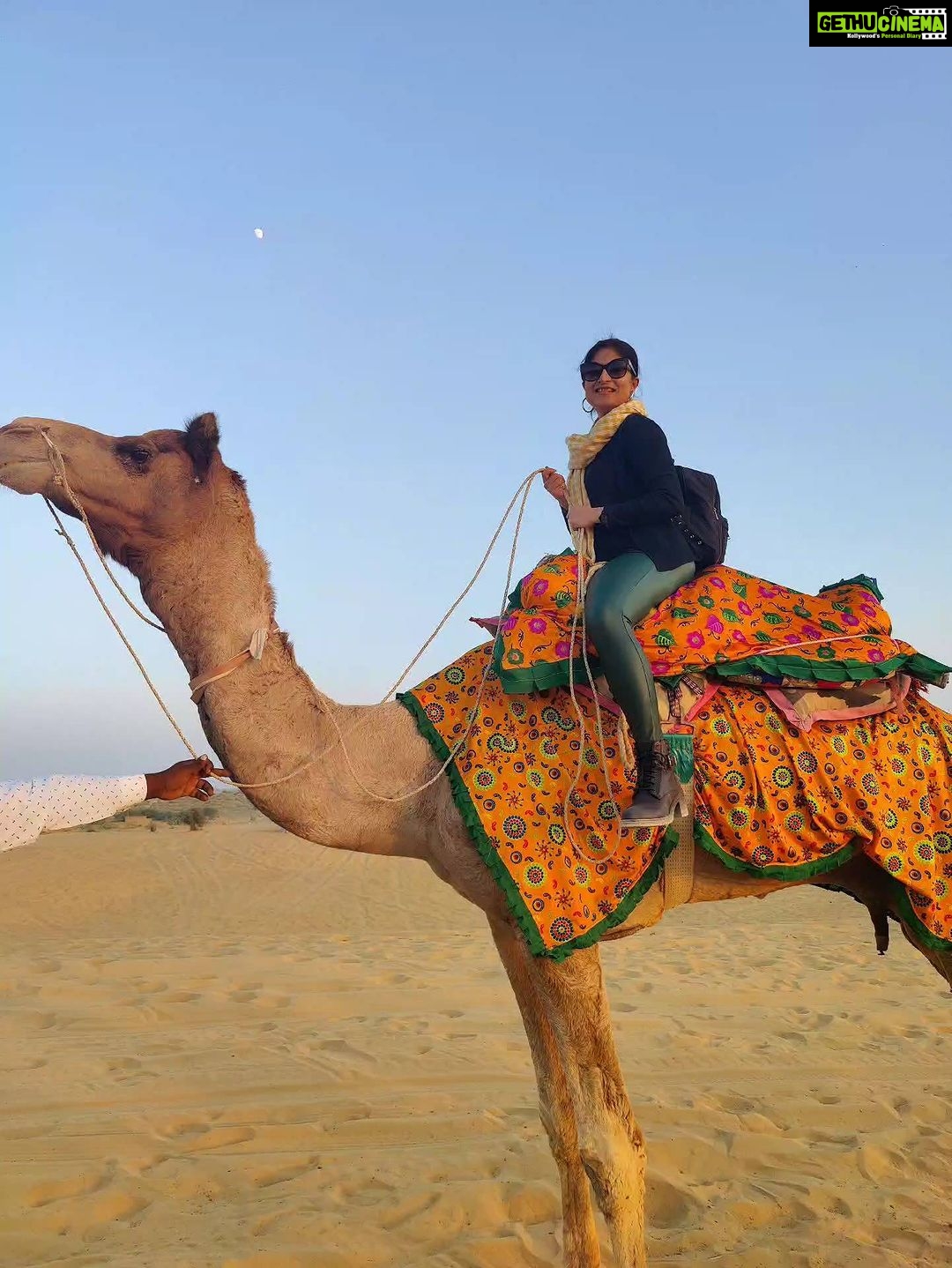 Sandipta Sen Instagram - 🐪🐪🐪🐪 @samsanddunesjaisalmer