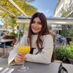 Sandipta Sen Instagram - My date with orange juice 🍹 #sundaybreakfast #sundayvibe #sunday #instagood #instalike #instadaily Basel, Switzerland