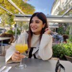 Sandipta Sen Instagram - My date with orange juice 🍹 #sundaybreakfast #sundayvibe #sunday #instagood #instalike #instadaily Basel, Switzerland