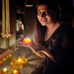 Sandipta Sen Instagram - Kali Pujo 🪔🎇🙏 #kalipuja #diwalinight #diwali
