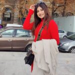 Sandipta Sen Instagram - “Nothing you wear is more important than your smile.” #parisdiary #parisfrance #europetrip2022 #europedestinations #europetravel #eiffeltower #notredame #notredamedeparis