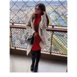 Sandipta Sen Instagram - Sandipta in Paris❤️ 5th October 2022😍 #triptoeurope #europetrip2022 #parisdiary #parisfrance #travelling Eiffel Tower - Paris, France