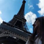 Sandipta Sen Instagram - Sandipta in Paris❤️ 5th October 2022😍 #triptoeurope #europetrip2022 #parisdiary #parisfrance #travelling Eiffel Tower - Paris, France