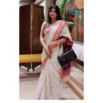Sandipta Sen Instagram - Saptami te ami😍 #latepost 📸@sutapa.sen.9250 ❤️ Thank you for the lovely saree @amrrapali 😍 #durgapuja2022 Taj Bengal Kolkata