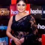 Sandipta Sen Instagram - #hoichoiseason6 Congratulations @hoichoi.tv for completing glorious 5years❤️More and more to come😍 Saree and Jewellery:@rabhisek ❤️ 📸@arindam.duttagunjan
