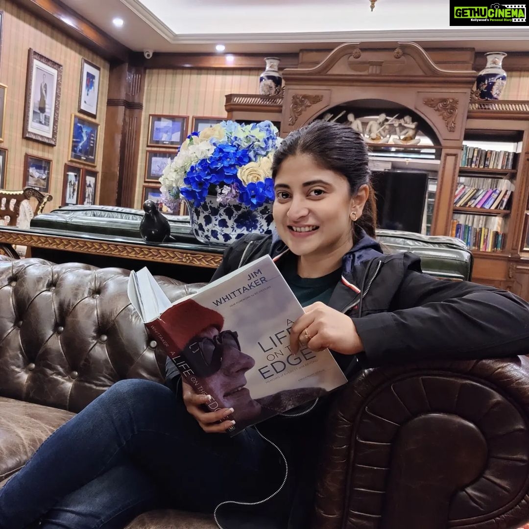 Sandipta Sen Instagram - "Reading is dreaming with open eyes " Mayfair Darjeeling