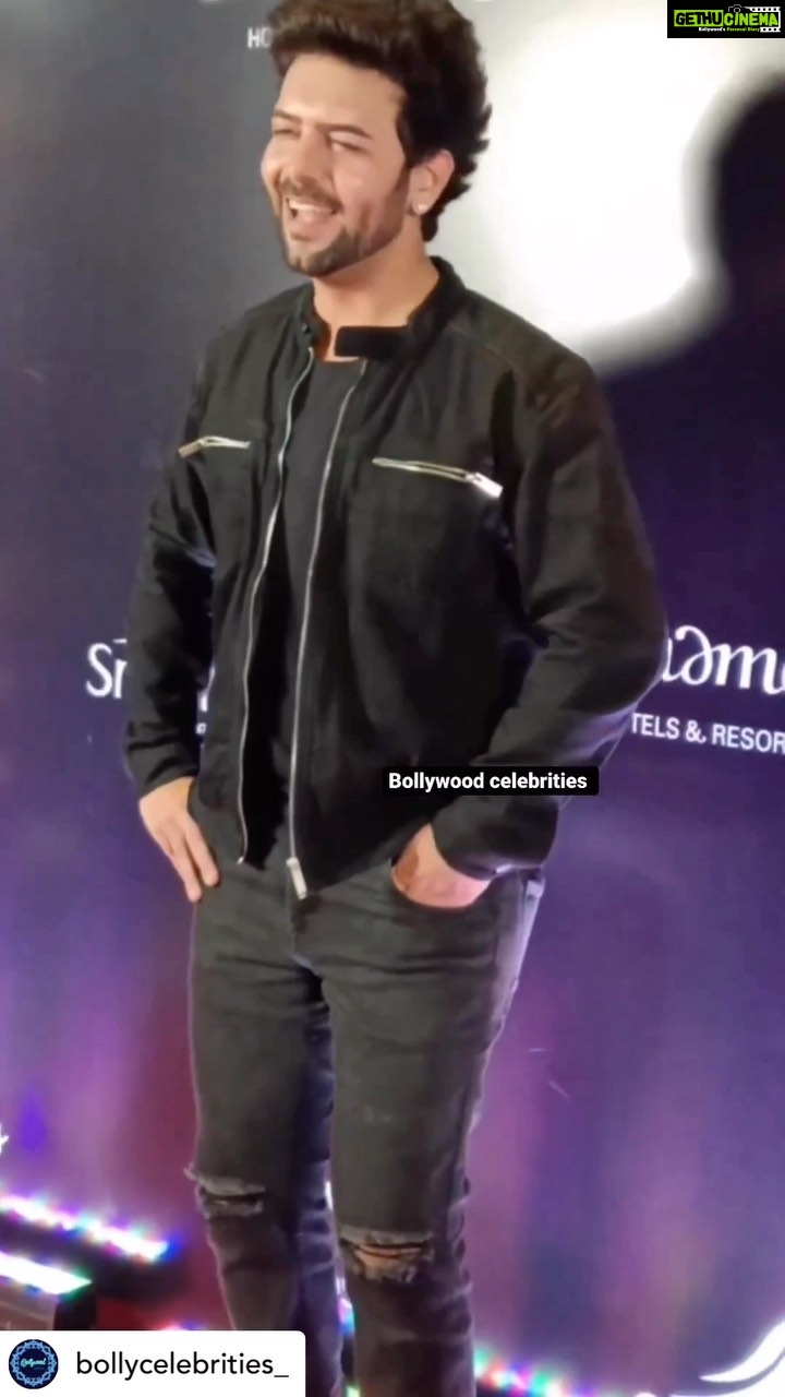 Sanjay Gagnani Instagram - Black is the New Black ♠️✔️🖤 RePosted @withrepost • @bollycelebrities_ #sanjaygagnani at the social creator of the year Awards 2022
