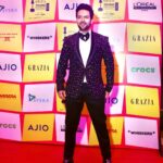 Sanjay Gagnani Instagram - Grazia Young Fashion Awards 2022 🕺 Outfit @bharat_reshma Hair @aalimhakim Photo @nehal_photography__ @whiskersindia @ensobrandsolutions #GYFA #GYFA2022 #GRAZIAYOUNGFASHIONAWRADS #GRAZIAYOUNGFASHIONAWARDS2022