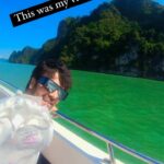 Sanjay Gagnani Instagram - Life’s a BEACH 😜 Find Your Wave! 🧜‍♂️🌊 #travelreels #jamesbondisland #sealife #oceanview #beautifulview #thailand #phiphiisland #travelgram