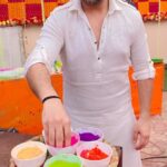 Sanjay Gagnani Instagram - This Holi, Be Self Dependent. Be Rangeen 🌈😂🕺 #happyholi #holi2023