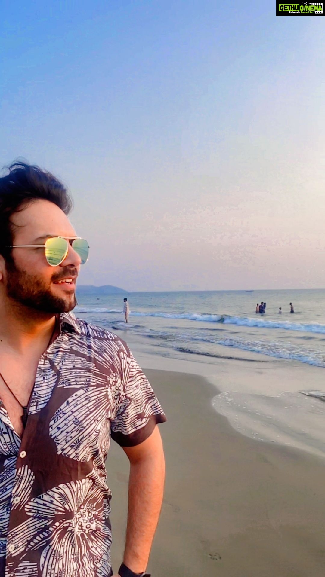 Sanjay Gagnani Instagram - Me & The Sea : LOVE AT FIRST SIGHT ❤️