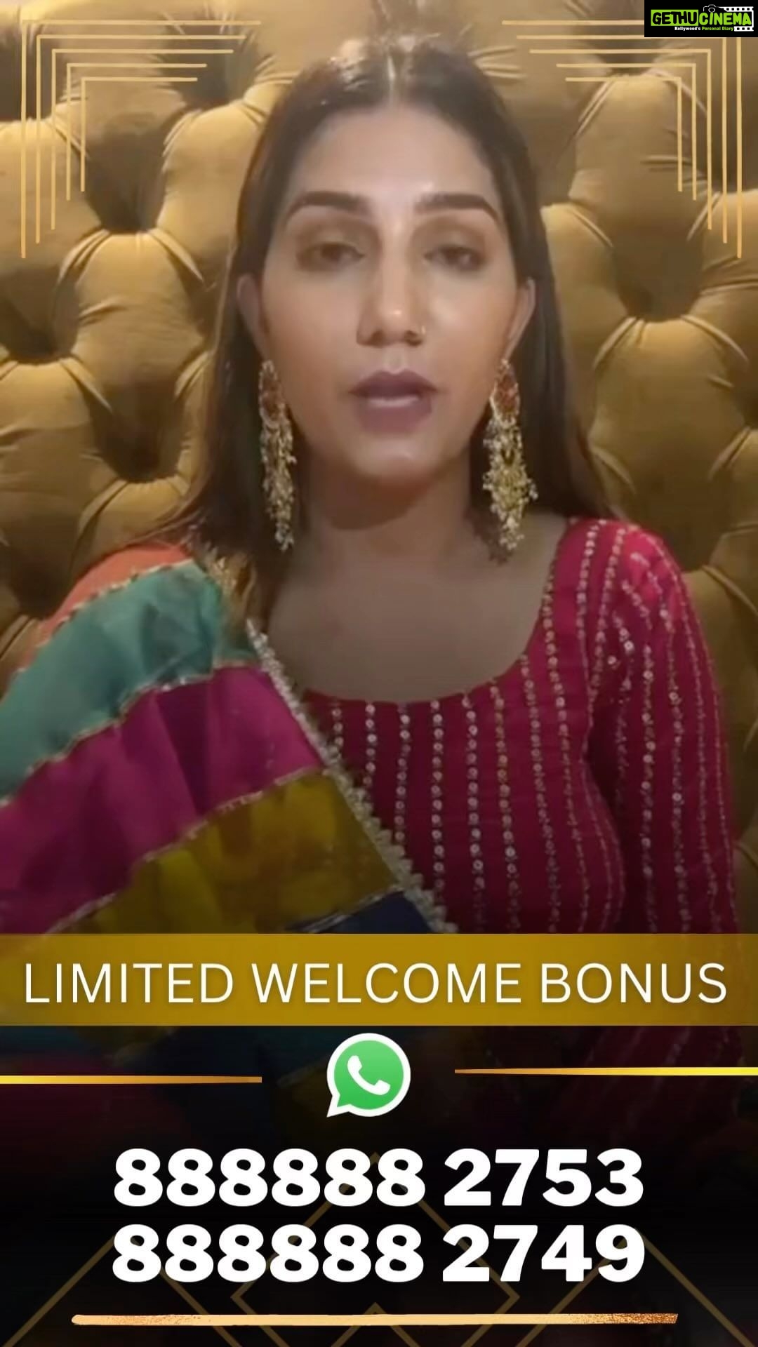 Sapna Choudhary Instagram - India’s most trusted, Legal and Licensed Gaming Book 👉🏻 NAMO777.COM. 100% Genuine and Secured. 🏏Cricket ⚽️ Football 🎾tennis 🎰 Casino and more than 150+ live games. All games available at one platform🤟 Start Playing Now. 🎧24*7 customer support available on all platforms. 💸Get 24x7 instant deposit with all modes. 💰Super fast withdrawal 24*7 directly to your Bank Account, UPI, PAYTM, GPAY and PhonePe. 🙏No documentation required. 📞Open your Id from just Rs. 100. 🕛 If you don’t get withdrawal within 15 minutes you will get 50 points bonus for every minute. Message on below whatsapp number to join us: +91 8888882753 +91 8888882749 +91 8888881763 +91 8888881768 Enjoy the best gaming experience 24x7. Follow us for more offers and bonus updates✨ @namo777.exchange