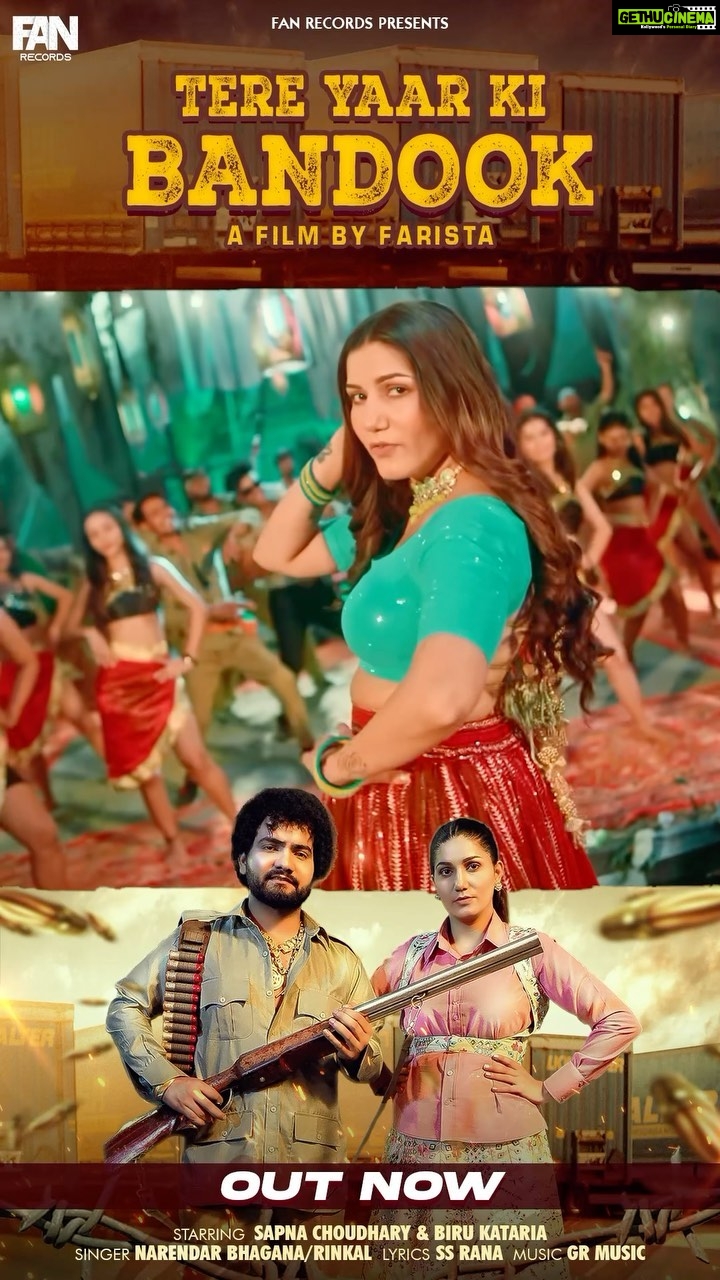 Sapna Choudhary Instagram - kaisi lgi aapko Desiqueen @itssapnachoudhary ki ye ada OUT NOW ❤️ #Tere_Yaar_Ki_Bandook A Film by FARISTA https://youtu.be/lYVqHo6q44g https://youtu.be/lYVqHo6q44g Only on FAN RECORDS #Sapna_Chaudhry & #Biru_Kataria Ki behtareen Jodi ❤️ ek baar fir se Hit Gaana lekar aayi hai aapke liye ❤️ #Narender_Bhagana or #Rinkal_Yogi ki wow Awaaz me #GR_MusicKe Dhamakedar Music ke sath or #SS_Rana bhai ke wow lyrics ke sath hum lekar aaye hai kuch tadakta Fadkta All time #DJ_Song Jyada se jyada share kare ❤️❤️❤️