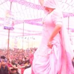 Sapna Choudhary Instagram - "Dance is the joy of movement and the heart of life ❤️ Wearing👗 @ratnavati_collection09 #sapnachaudhary #performance #sapnachoudhary #stage #sapnaharyanvi #desiqueen #sapnachaudharyharyanvi #haryanviqueen #sapna #reels #instagood #positivevibes #positivity #thankgodforeverything