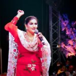 Sapna Choudhary Instagram - The best thing I ever did was believe in me … #suitlover #stagelife #performance #desigirl #desiqueen #colorful #sapnachaudhary #positivevibes #workhard #thankgodforeverything