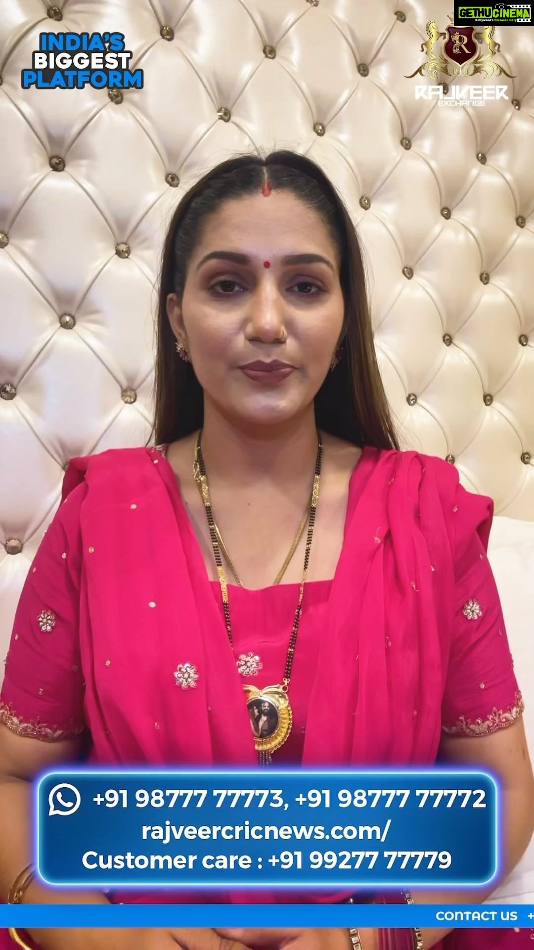 Sapna Choudhary Instagram - @RAJVEEREXCHANGE Book No 1 Online Gaming Abhi Follow Karo 10,00,000+ Clients INDIA'S MOST EXCLUSIVE LICENSED GAMING COMPANY IN INDIA.. The Only Trusted And Most Secure Online Exchange 24 x 7 WITHDRAWAL 24 x 7 FASTEST CUSTOMER CARE SERVICE Jab Chaho Tab Withdrawl Jab Chaho Tab Deposit Cricket, Football, Tennis,Casino and many more games NEWS WEBSITE LINK https://rajveercricnews.com TRUST MATLAB RAJVEER WHATSAPP FOR ID + 919750000008 +919105555554 +919067777775 +916287777772 +916287777773 +917407777770 #rajveerexchange #rajveercricnews #rajveer