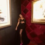 Sara Gurpal Instagram - #SaraKehndi I wore my favourite gown from @thessarasshop in Delhi for an event that’s it !!