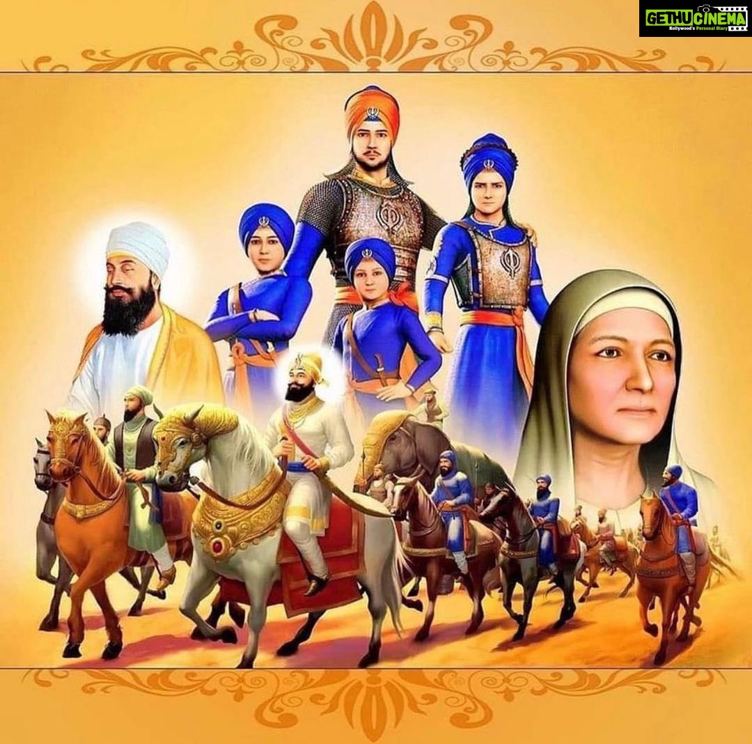 Sara Gurpal Instagram - ਤੇਰੇ ਲਾਲਾਂ ਦਾ ਖੂਨ ਜੇ ਡੁੱਲਦਾ ਨਾ, ਸਿਰ ਸਿੱਖੀ ਦੇ ਤਖਤ ਨਾ ਤਾਜ ਰਹਿੰਦਾ। Waheguru Ji🙏