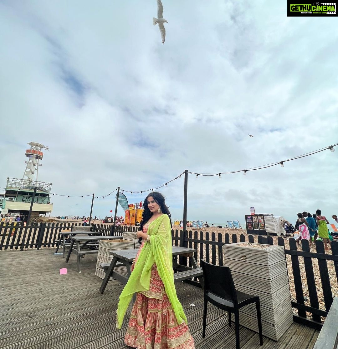Sara Gurpal Instagram - What a day 🧚🏾♂️ Brighton