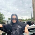 Sara Gurpal Instagram - Note to self.. must get more black. ☠️👽 . . . Dedicating this picture to @blackmusic_india