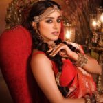 Sargun Kaur Luthra Instagram - NAVRATRI:- DAY 2 featuring @sargun_kaur.luthra as the Modern Indian Goddess where she represents the color RED♥️ . Shoot Concept & Designed By:- @nehaadhvikmahajan @bridalsbynam . 💄MUA , Hair & Styling :- @nehaadhvikmahajan . 🥻Saree :- @kankatala_ . 💍Jewelery :- @pooja_diamond . Makeup :- @maybelline . Managed By :- @allboutcommunication . 🎥:- @abhay_r_kirti #sargunkaurluthra #makeup #ootd #nehaadhvikmahajan #makeupbyme💄 #nammakeovers #bride #to #be #bridal #look #bridalmakeupartist #destinationweddingmakeupartist #weddingmakeup #hair #hairstyling #nammakeovers #bollywood #television #makeupartist #mumbai #traveller #all #over #the #globe