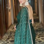 Sauraseni Maitra Instagram – 💚 

Thank you @basicsbymadhab @tapsee_0 

#reels #instareels #reelitfeelit #trendingreels #ethnicwear #sareelove #sareenotsorry