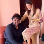 Sauraseni Maitra Instagram - Bhaiphonta ‘22 🌺🌻 #bhai #bhaiphota #bhaidooj #brothersisterlove #bonding #fam
