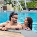 Sayantani Ghosh Instagram - ❤️Our day ... @anugrah0070 . . #happyanniversary #firstanniversary #husbandwife #mrandmrs #togetherforever #together #december #togetherness #pooltime #happiness #joy #trip #loveyou #krabi #thailand #travelgrams #fun #love