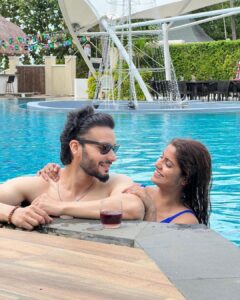 Sayantani Ghosh Instagram - ❤️Our day ...
@anugrah0070 
.

.
#happyanniversary #firstanniversary #husbandwife #mrandmrs #togetherforever #together #december #togetherness #pooltime #happiness #joy #trip #loveyou #krabi #thailand #travelgrams #fun #love