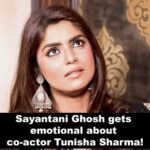 Sayantani Ghosh Instagram - @sayantanighosh0609 gets emotional about #tunishasharma 💔 #siddharthkannan #alibabadastaanekabul #SayantaniGhosh #sidk #chatshow