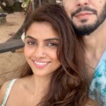Sayantani Ghosh Instagram - Beaches n love ❤️🏝️ . . @anugrah0070 #thailand #krabi #anniversary #firstanniversary #love #togetherforever #together #togetherness #reels #reel #reelsinstagram #reelsindia #reelsinsta #travel #travelgram #anugrahtiwari #sayantanighosh Aonang beach, krabi. Thailand