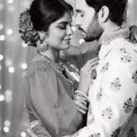 Sayantani Ghosh Instagram - They say "Change is the biggest Constant" But you my love is my biggest Constant 🌹Happy First Anniversary Pati @anugrah0070 .. I love you now and forever ❤️ . . #firstanniversary #firstmarriageanniversary #husbandandwife #mrandmrs #couplegoals #couple #celebration #love #togetherforever #anugrahtiwari #sayantanighosh ❤️