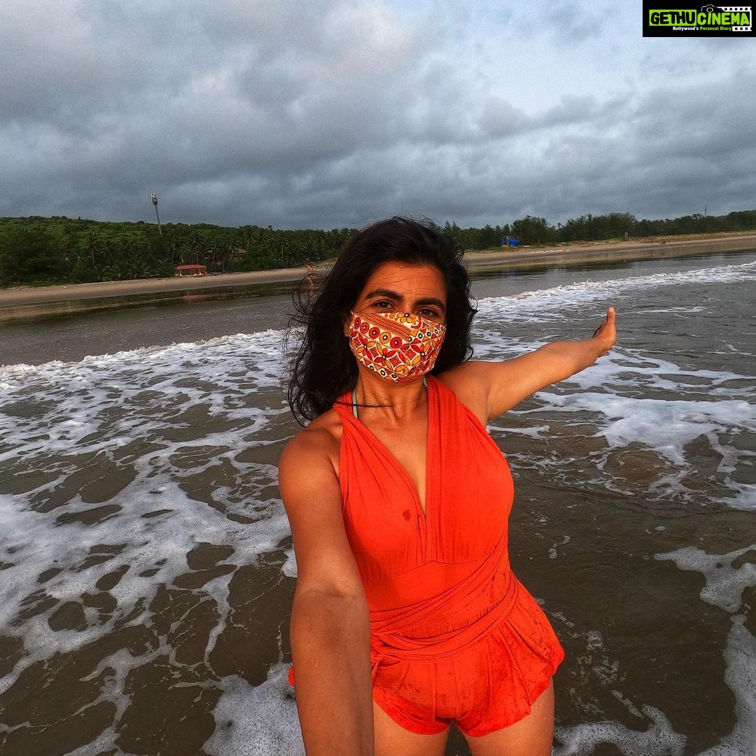 Shenaz Treasurywala Instagram - Dear locals of Goa, I apologise for not wearing a mask in my earlier post. My rationale was that I was in spots that were absolutely empty or in my own hotel with friends who I am traveling with. I do realise I am setting an example to others and it may seem like I am saying that a mask is not needed in Goa. This is not true. We must be responsible when around others and wear a mask. Also the Goa Government has opened its state up for tourism and being a travel content creator I want to stand by travel. Travel is the most affected industry in this pandemic, I want to support it. I didn’t realise that the locals felt so strongly against having visitors and didn’t want tourists here. Sorry again Goa locals, I understand your perspective. #travelwithshenaz #travelhotelsmiles @goproindia Goa, India