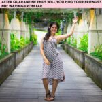 Shenaz Treasurywala Instagram – Tell me, who do you want to hug right now but can’t??? When do you think it will be safe to hug our friends and family? I’m dying to squeeze my mom, dad, nephew and all my friends! 
I’m such a hugger. I even hug trees 🌳 😂 I guess they are the only ones safe to hug after quarantine ends. Is it ending? 🤔

#travelwithshenaz #coronavirus #covid19
#lockdown2020
#quarantine #quarantinelifestyle