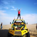 Shenaz Treasurywala Instagram - Car 🚘 suggestions please!!!! Planning a road trip across india 🇮🇳 What car would you suggest I take on this road trip? And why? Also who’s ready for a road trip w me? This particular car is called Bugis ( sand buggy ) and i rode it in the sand dunes of Peru 🇵🇪 huacachina #travelwithshenaz #travelhotelsmiles #peru @peru Huacachina, Ica, Peru