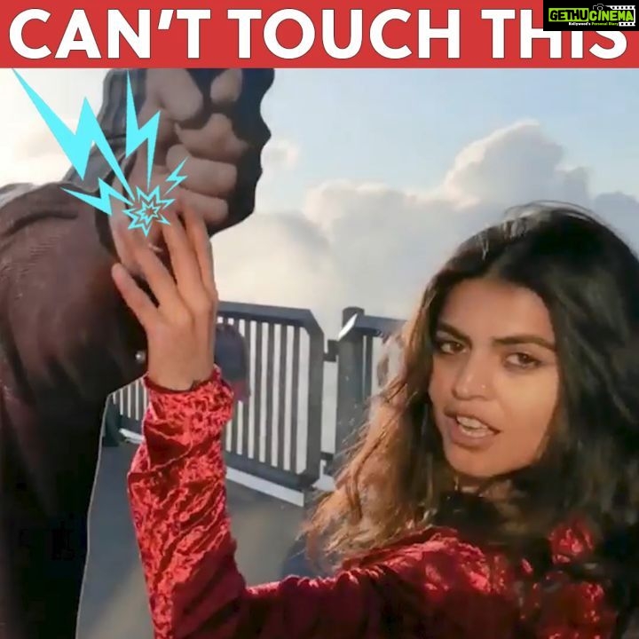 Shenaz Treasurywala Instagram - What do you miss touching? What’s the first thing you will touch once lockdown ends? Me as soon as coronavirus ends and I can touch stuff again. #cantouchthis #touchmenot #untouchable #GoPro #goproin #GoProIndia #travelwithshenaz #coronavirus #covid19