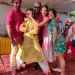 Shenaz Treasurywala Instagram - How was your Holi? Mine was colourful;) ❤️#happyholi @ashishsajnani @sahilgsalathia @sonnalliseygall @veerygoodman ❤️ thanks for a fun holi! ❤️ Razzberry Rhinoceros