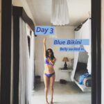 Shenaz Treasurywala Instagram - What is your relationship with your body? When I was growing up there was no such term as “body positivity” For years I was so mean to my body. In my 20s, I used to starve all day, stuff my face at night and wake up guilty and hating myself. This was my pattern. I was always mean to my belly, my thighs. I used to talk down to my body. It was a toxic relationship! Even now, when my belly sticks out, I get mad at myself and have to remind myself - to be nice. Be nice to your cute belly Shenaz :) It’s been an up and down relationship through the years and I wish I could say I am finally in a place where I don’t care. But I do! Not as much of course but I do care -a little. Yes, I eat a lot but I am very careful about what I eat. I still make sure I do some form of exercise at least 5 times a week. I work hard to keep this body strong and healthy and aesthetic. And I am proud to say that - I can still wear a bikini 👙 today and feel sexy!!! Are you nice to your body? Talk to me. Goa, India