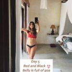 Shenaz Treasurywala Instagram - What is your relationship with your body? When I was growing up there was no such term as “body positivity” For years I was so mean to my body. In my 20s, I used to starve all day, stuff my face at night and wake up guilty and hating myself. This was my pattern. I was always mean to my belly, my thighs. I used to talk down to my body. It was a toxic relationship! Even now, when my belly sticks out, I get mad at myself and have to remind myself - to be nice. Be nice to your cute belly Shenaz :) It’s been an up and down relationship through the years and I wish I could say I am finally in a place where I don’t care. But I do! Not as much of course but I do care -a little. Yes, I eat a lot but I am very careful about what I eat. I still make sure I do some form of exercise at least 5 times a week. I work hard to keep this body strong and healthy and aesthetic. And I am proud to say that - I can still wear a bikini 👙 today and feel sexy!!! Are you nice to your body? Talk to me. Goa, India
