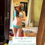 Shenaz Treasurywala Instagram - What is your relationship with your body? When I was growing up there was no such term as “body positivity” For years I was so mean to my body. In my 20s, I used to starve all day, stuff my face at night and wake up guilty and hating myself. This was my pattern. I was always mean to my belly, my thighs. I used to talk down to my body. It was a toxic relationship! Even now, when my belly sticks out, I get mad at myself and have to remind myself - to be nice. Be nice to your cute belly Shenaz :) It’s been an up and down relationship through the years and I wish I could say I am finally in a place where I don’t care. But I do! Not as much of course but I do care -a little. Yes, I eat a lot but I am very careful about what I eat. I still make sure I do some form of exercise at least 5 times a week. I work hard to keep this body strong and healthy and aesthetic. And I am proud to say that - I can still wear a bikini 👙 today and feel sexy!!! Are you nice to your body? Talk to me. Goa, India