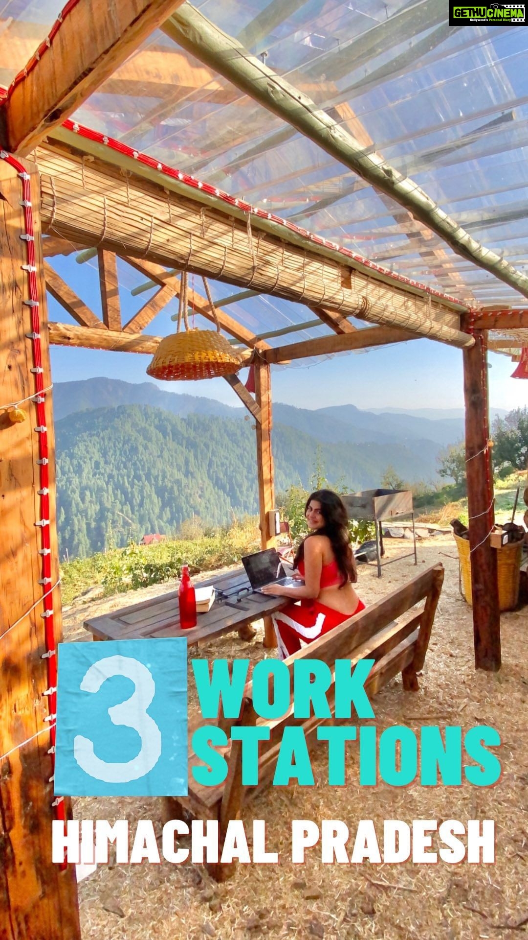 Shenaz Treasurywala Instagram - Leave a ❤️ to support workations from the mountains ⛰️ this summer! Would you like more such recommendations? Leave a comment of which place you would like to work from this summer. #workfromhome #remotework #homestay #himachal #manali Himachal Pradesh