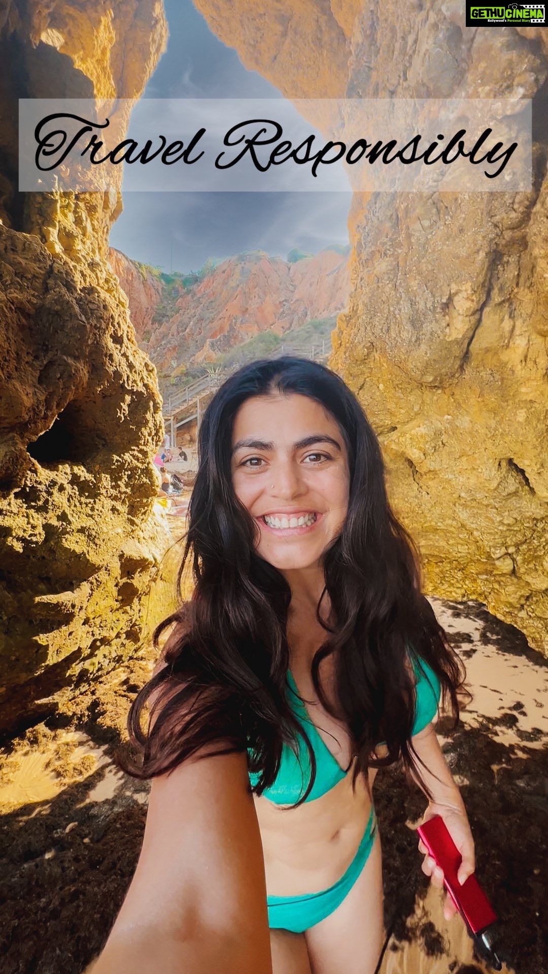 Shenaz Treasurywala Instagram - We’ve all heard about sustainable, green, ethical and ecotourism. We are now finally hearing about destinations, hotels, airlines and other tourism companies branding themselves as eco friendly and sustainable. The increase in toursit numbers on destinations all over the world has a negative impact on resources, the environment and local communities. For example places like Ladakh- are suffering from the negative effects of toursim which is why it’s really important for us to be responsible travelers 🧳 There are negative side effects of travel - the place gets burdened and collapses. Example- condolim beach in Goa used to be pristine. Look at it now! Let’s come together and leave a place a little better than we found it rather than leaving a mess behind when we leave. #sustainability #sustainabletravel #responsibletraveler #travelromancesmiles