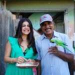 Shenaz Treasurywala Instagram - The Birdman is in trouble. His purpose is in danger. His landlord wants him to move out so that the building can go into re development. Mr Sekar does not want to move, who will feed the parrots? Do you have any suggestions how he can keep his home? The Birdman also has a huge vintage camera 📸 collection, he worked for years as a camera repairman. He is hoping the government hears about him and turns his home into a museum so he can keep his home and continue to feed the parrots 🦜 Do you think this is possible? Suggestions? #birdmanofchennai #feedingthebirds #inspiringstories #travelromancesmiles Chennai
