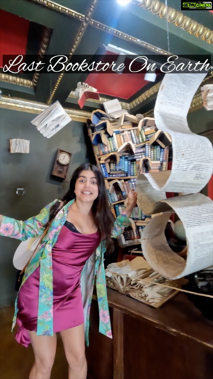Shenaz Treasurywala Instagram - When was the last time you visited a book store? Do you read books? Which is your favourite book? Ever seen a cassette before? Or a video tape? Okay this will tell me how old you are :)) Welcome to The Last Bookstore on earth. This bookstore creates Instagram Friendly Creative Displays, which attracts Young Crowd. The store hopes of converting the insta active visitors into book purchasers. Would you visit this place? It’s is an LA landmark. PS I am writing a book which will be out in August. It’s Not about travel but about break ups :)) Hope you read that one. #lastbookstoreonearth #losangeles #bookstoresoftheworld @discoverla #travelromancesmiles Los Angeles, California