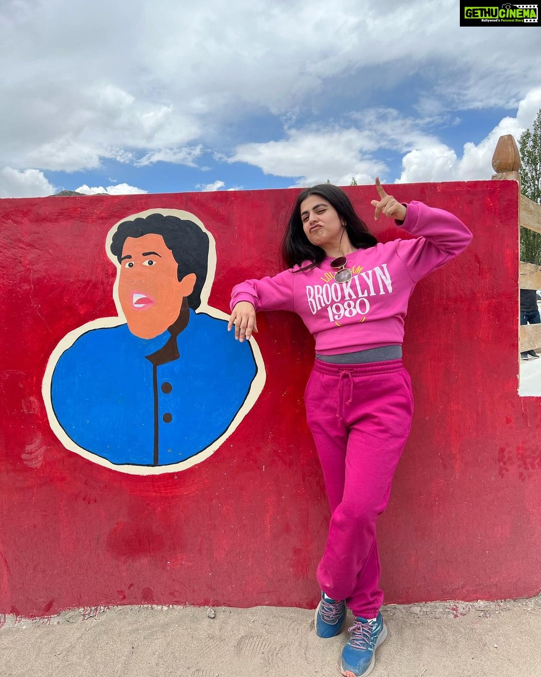 Shenaz Treasurywala Instagram - Good morning from Ladakh! I’m acclimatised now finally. Took me awhile to go from sea level to Ladakh level but I’ve started exploring and having a blast. Ladakh is truly heavenly. I hope it stays this way! Yesterday, started off at the Thiksey Monastery , then dressed up like a Ladakhi at a small shop in Druk School, stumbled upon a beautiful bridge full of prayer flags ( very common sight here ) and then ended up at the Rancho School of the 3 idiots which was very touristy but sometimes touristy is fun too! Ate lunch at a cute Cafe called Le Montuk ( great food, lovely view ) Was happy to go back to my hotel room ( Grand Dragon Hotel ) at the end of the day. Question is what do I do today??? Ladakh, India