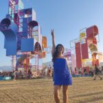 Shenaz Treasurywala Instagram – I am at Coachella  Music & Arts Festival which has returned after 2 years because of Covid. Today I want to show you the art at Coachella. 

Pic 1. I’m standing under La Gaurdian: This one provides strength, protection and love, looking after refugees around the world. 

Pic 2. Circular Dimensions: Wait till I show you the reel with the 2 DJ making live tracks on either side of the dome.

Pic 3. The Mutts: We can learn a lot from dogs- joy, lust for life, loyalty, affection. The dog silhouettes are built with steel frames and filled with a variety of colorful plants- i love this one most because it’s recyclable and it has plants growing out of it so it is giving life as well as art!!! 

Pic 4. The Windmill, The Igloo- this one depicts different cultures and peple, regardless of age or background coming together at the festival.

Pic 5. The Playground:  provides with four 42- to 56-foot steel towers with benches and piazzas connected by skybridges. It is in the center of Coachella and is a good meeting spot. 

Pic 6. This seven-story, multi-colored spiral tower known as “Spectra” has been at Coachella since 2018, and we festivalgoers walk the spiral stairway to the viewing deck at the top of the structure for a 360° view of the festival. 

Pic 7. The Cocoon – imagine when people look up and marvel at a spaceship as it landed. Also imagine music is the common language of communication between the aliens and us. That’s what the designer is aiming at over here. 

Which one is your favourite???
What more do you want to see of Coachella??
#coachella2022 #artfestival #travelromancesmiles #coachellaartandmusicfestival Coachella Music Festival